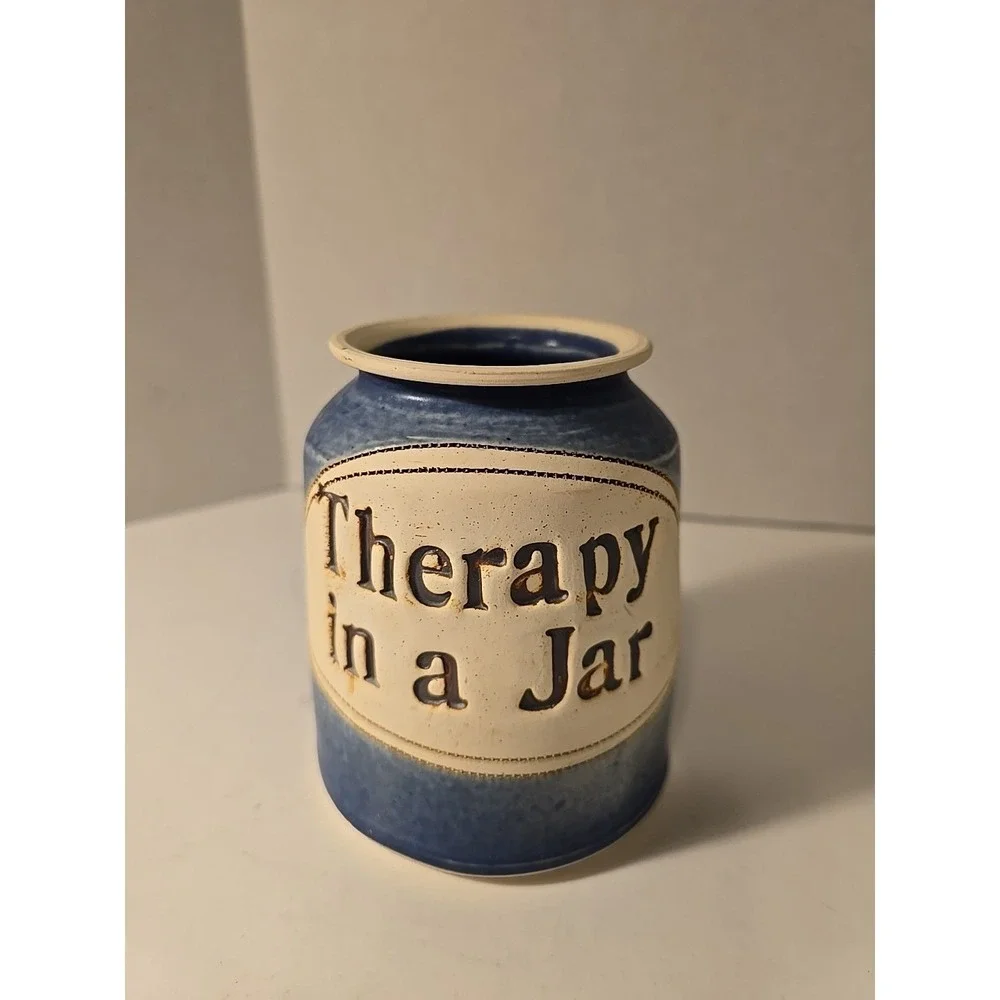 1991 Dr. Brophy's Ceramic Word Jars 